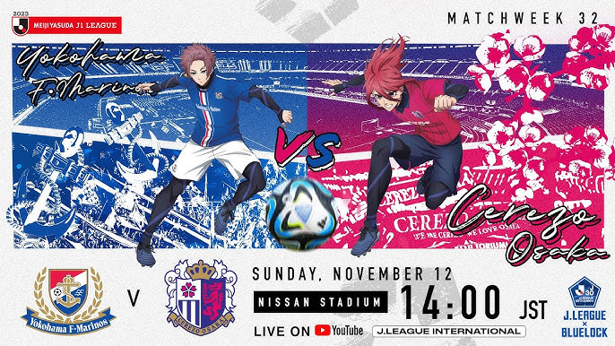 ​J1 League Prediction - Yokohama Marinos VS Cerezo Osaka